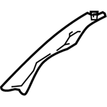 Ford 4L3Z-1503599-AAA Moulding - Windshield