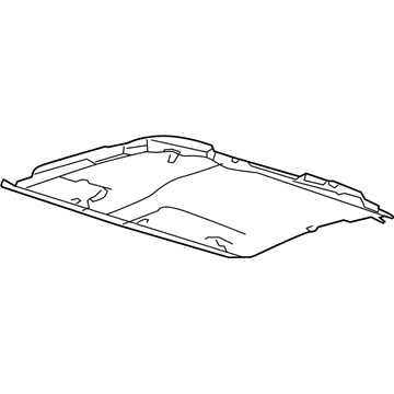 Ford 7L3Z-1851944-BA Panel Assembly - Roof Trim