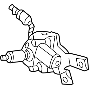 Ford JU2Z-17508-ARM Remanufactured Motor Assembly - Wiper