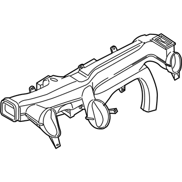 Ford 6C2Z-19C633-A Duct - Air