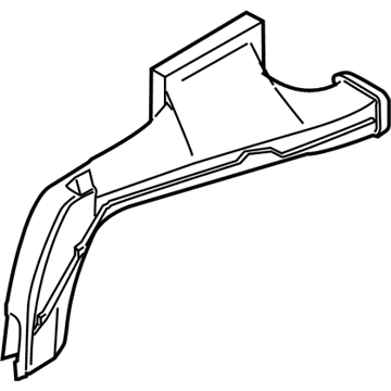 Ford 3C2Z-18C433-AA Duct - Heater Outlet