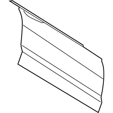 Lincoln DP5Z-5420200-A Panel Assembly - Door - Outer