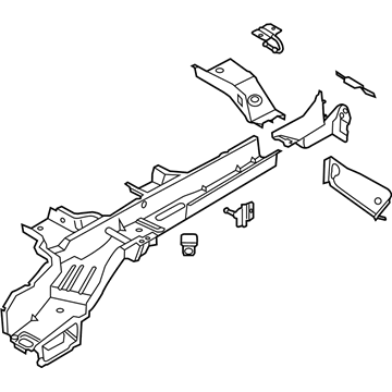 Ford KV6Z-6110125-A Member Assembly - Floor Side Rear
