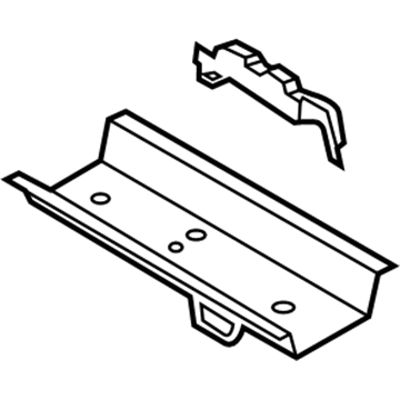 Ford DV6Z-4K338-A Cross Member - Rear Axle Mount