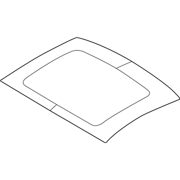 Ford 9R3Z-6350054-A Glass - Roof