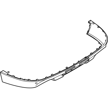 Lincoln LC5Z-17K835-BA Bumper Assembly - Rear