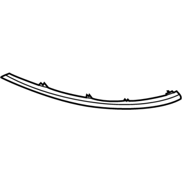 Lincoln LC5Z-17C830-BA Molding - Bumper Bar