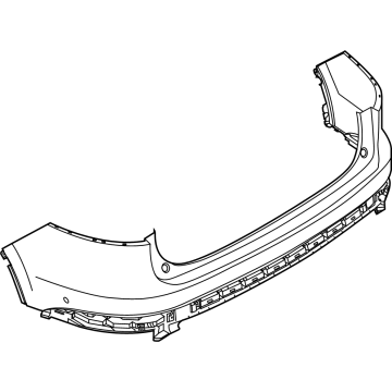 RC5Z-17810-AAPTM Ford Extension - Bumper Bar - Side Illustration 1 of 1