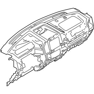 Ford FL3Z-1504320-BH Instrument Panel FL3Z-1504320-BH Ford Instrument Panel Illustration 1 of 1