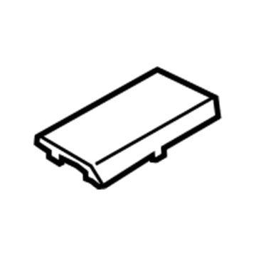 Ford FL3Z-18978-BA Speaker Grille FL3Z-18978-BA Ford Speaker Grille Illustration 1 of 1