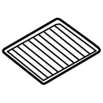 FL3Z-15045G34-AA Ford Sill Mat Illustration 1 of 1