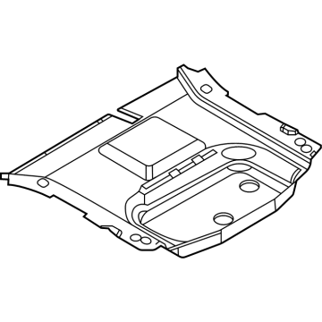 Ford LJ8Z-5811406-A Insulator - Luggage Compartment