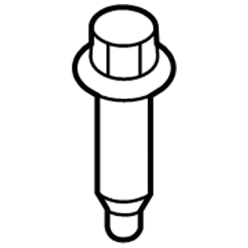 Ford -W500361-S442 Transmission Mount Bolt, Rear -W500361-S442 Ford Transmission Mount Bolt, Rear Illustration 1 of 1