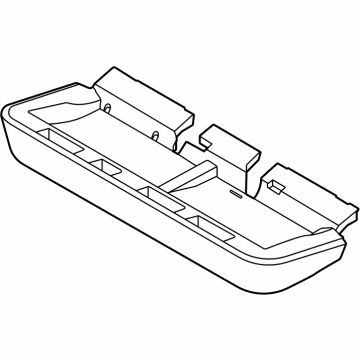 Ford M1PZ-78600A88-A Pad - Rear Seat Cushion