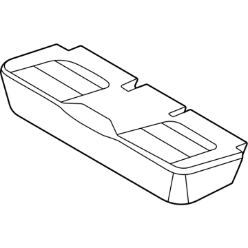Ford M1PZ-7863804-CA Cover Assembly - Rear Seat Cushion