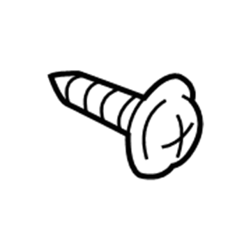 -W717834-S450 Ford Rear Applique Bolt Illustration 1 of 1