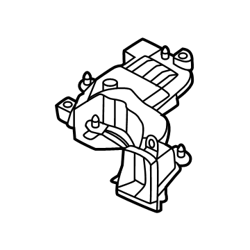Ford SL1Z-18490-A Lower Duct