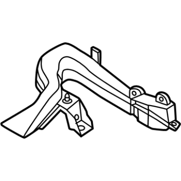 Ford SL1Z-18491-A Lower Duct
