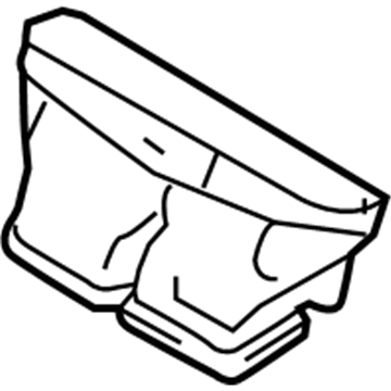 Ford 8A5Z-18C433-A Duct - Heater Outlet