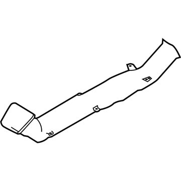 Ford AG1Z-19B680-G Duct - Air
