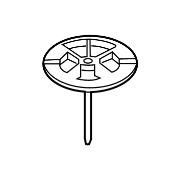 Ford HP5Z-1424-B Plate - Mounting
