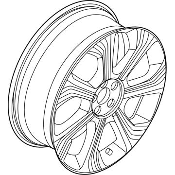 Lincoln R2TZ-1007-L Wheel, Alloy