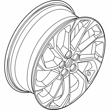 Lincoln R2TZ-1007-E Wheel, Alloy