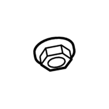 Ford -W716805-S442 Nut And Washer Assembly - Hex.