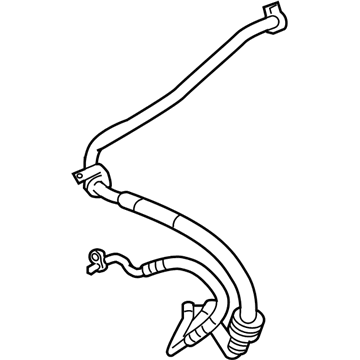 Lincoln 6E5Z-19D734-BA Tube - Compressor To Manifold
