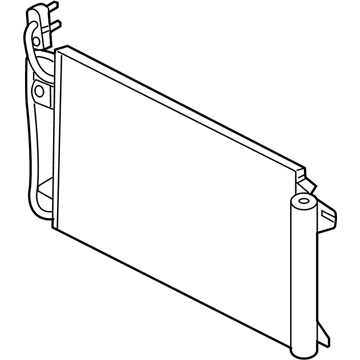 Lincoln 9N7Z-19712-A Condenser Assembly