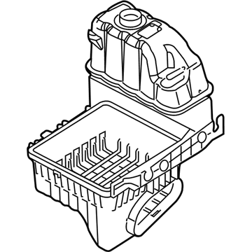 Ford BC3Z-8A080-F Tank Assembly - Radiator Overflow