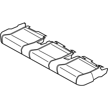 Ford HK4Z-9963804-VE Cover Assembly - Rear Seat Cushion