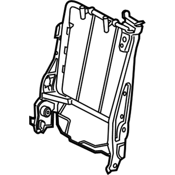 Ford CK4Z-99613A38-E Frame And Spring - Front Seat