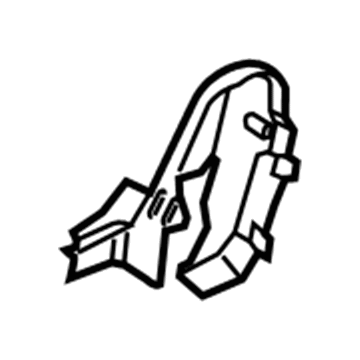 Ford BK3Z-9962187-AA Inner Cover, Rear Driver Side BK3Z-9962187-AA Ford Inner Cover, Rear Driver Side Illustration 1 of 1
