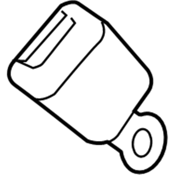 Ford JT4Z-5860044-PE Seat Belt Assembly