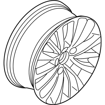 Lincoln FA1Z-1007-B Wheel Assembly