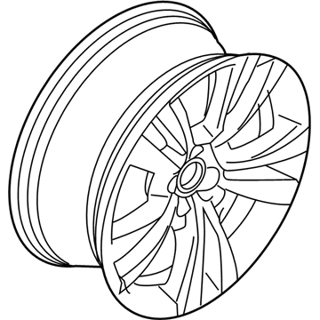 Lincoln FA1Z-1007-A Wheel Assembly