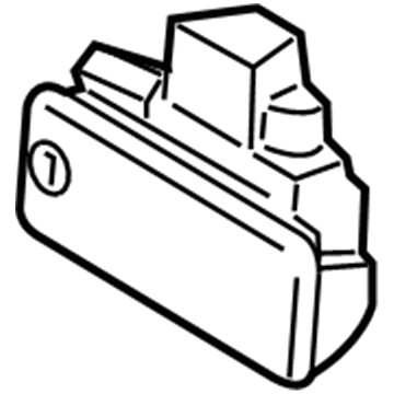 7L1Z-1506072-AA Ford Latch, Front Illustration 1 of 1