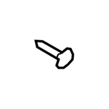 Mercury -W707628-S424 Screw