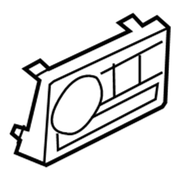 AE5Z-5404338-AB Ford Switch Bezel, Driver Side Illustration 1 of 1