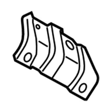 Lincoln CV6Z-58043B92-A Bracket - Console