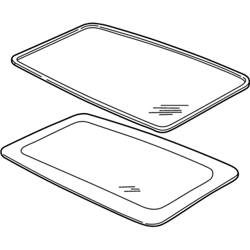 Lincoln 9C3Z-18500A18-B Glass