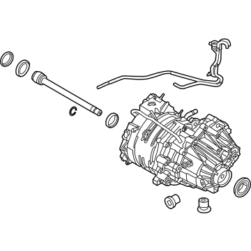 LJ9Z-7B000-ARM Ford Remanufactured Drive Assembly Illustration 1 of 1