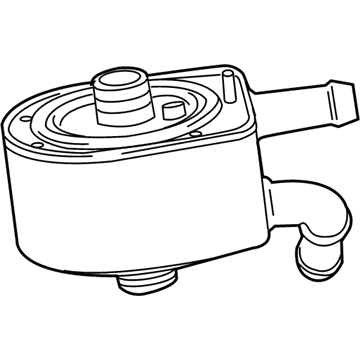 Mercury 1L2Z-6A642-FA Oil Cooler Assembly