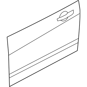 Ford 8S4Z-6320200-A Panel Assembly - Door - Outer