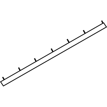 Ford 8S4Z-6320758-A Weatherstrip - Door Lower