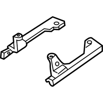 YL8Z-78600A02-BA Ford Storage Drawer Housing Illustration 1 of 1