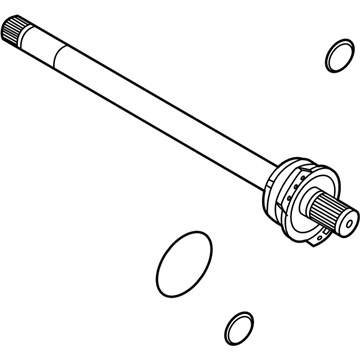 Ford K2GZ-3A329-A Shaft