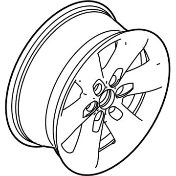 Ford AL3Z-1007-H Wheel Assembly