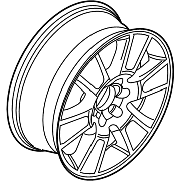 Ford AL3Z-1007-G Wheel Assembly